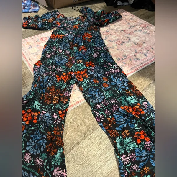 Knox‎ Rose Floral Jumpsuit size small - Image 6