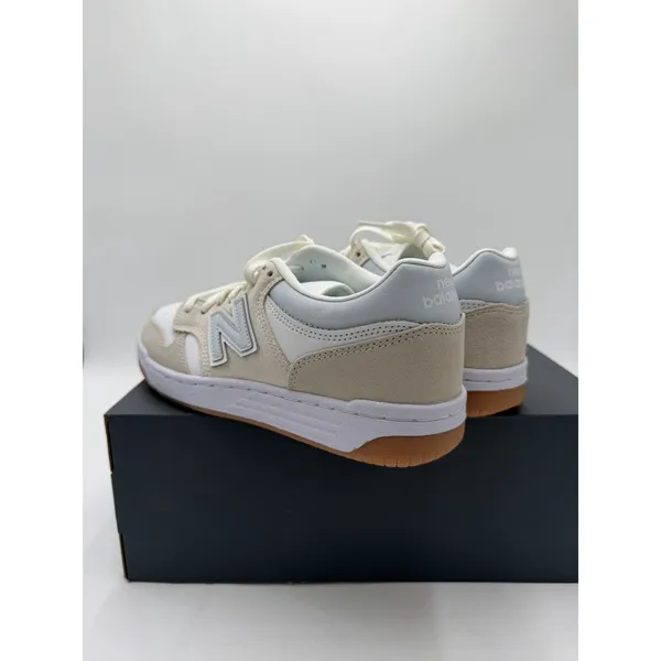 New Balance 480 Shoes Womens Size 7.5 / Mens Size 6 White Blue BB480LSW New - Image 5