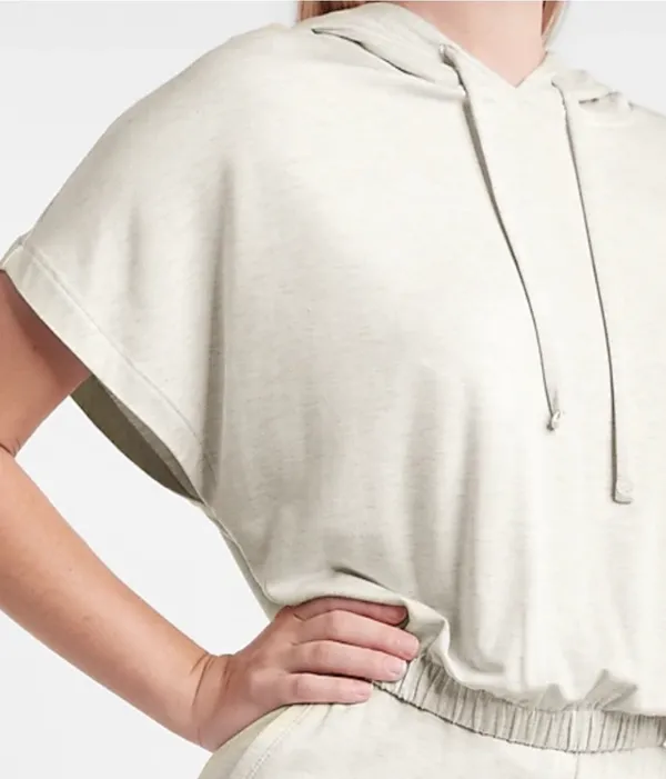 Express Soft Short Sleeve Hooded Sweatshirt - Image 8