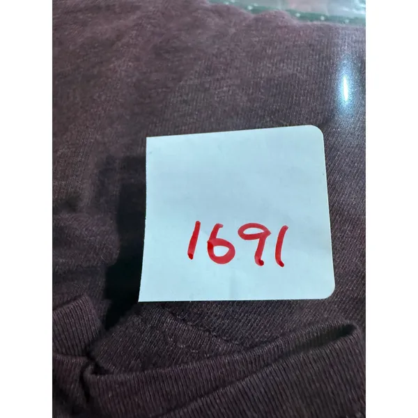 Lululemon Long‎ Sleeve Scoop Neck Shirt Burgundy Heathered Size Unknown Athletic - Image 6