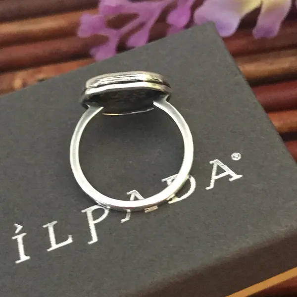Silpada Cubic Zirconia Sterling Silver Ring Size 5 - Image 5