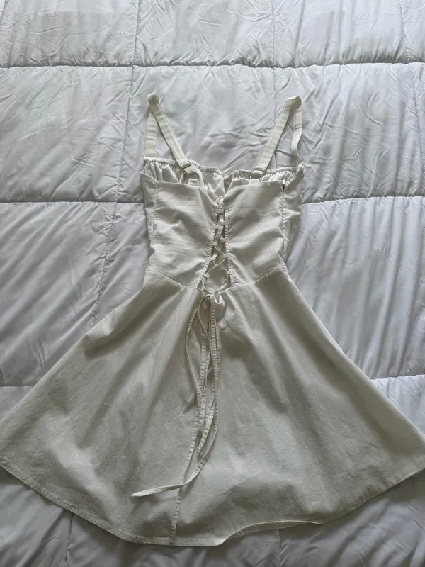Shein White Mini Dress - Image 6