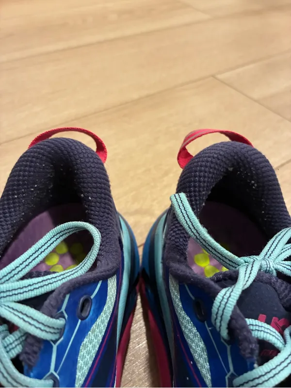 Hoka Women’s Mafate Speed 2 Blue Pink Trail Running Shoe Sneaker Size 9.5 - Image 5