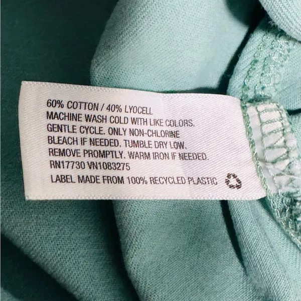 Universal Thread Boho Ruffle Blouse Green XXL Flowy Pleated Cottagecore Casual - Image 5