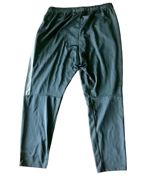 Nike Women's Mesh Stripe Black Athletic Training Pants - Image 6