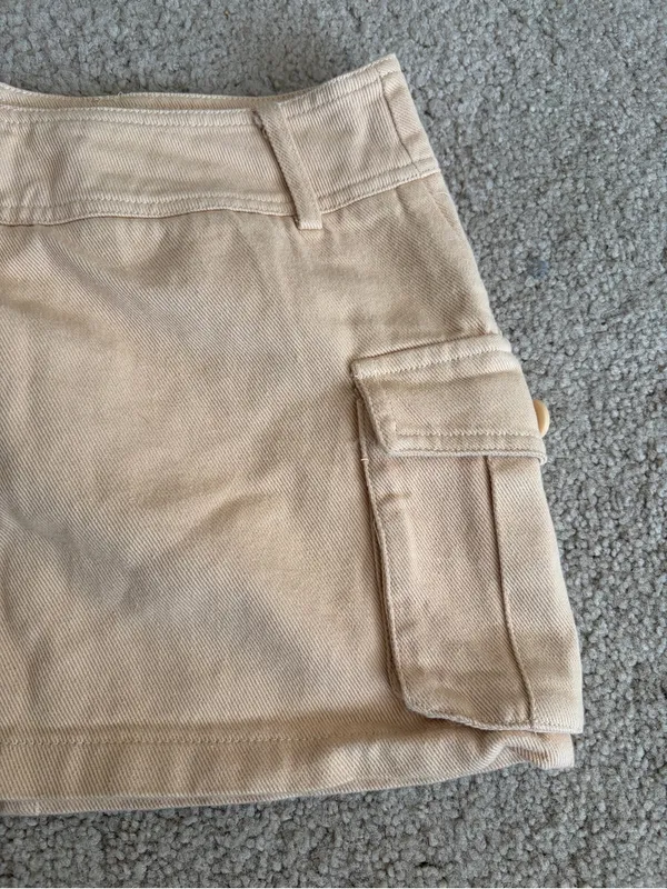 Edikted Katya low-rise cargo cotton festival trendy concert skirt size small 28 - Image 10