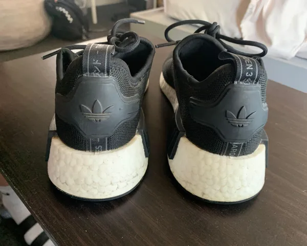Adidas NMD_R1 J Primeblue Black Shoes - Image 4