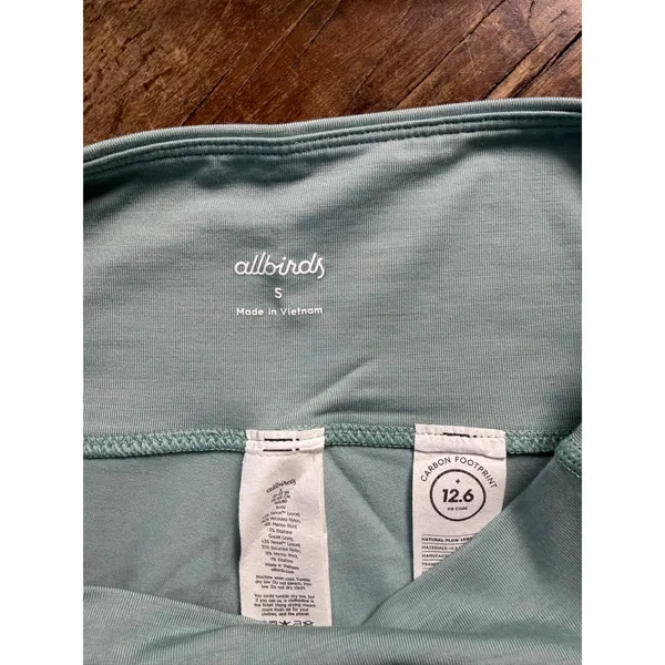 Allbirds Natural Flow Leggings Green Hush NWT size small $98 - Image 2