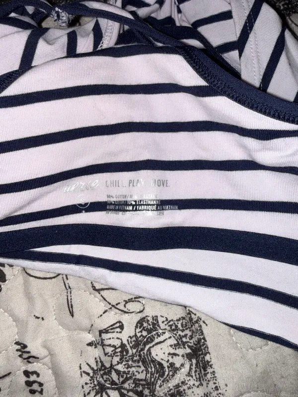 Aerie Striped Cropped Tank - Image 3