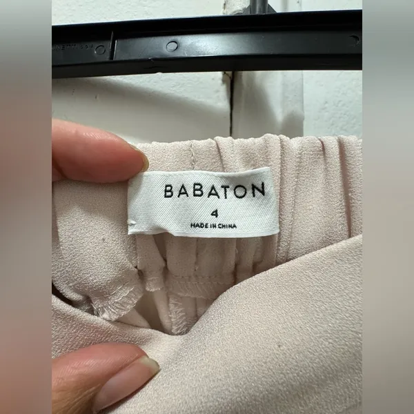 aritzia babaton cohen pants size 4 cream - Image 8