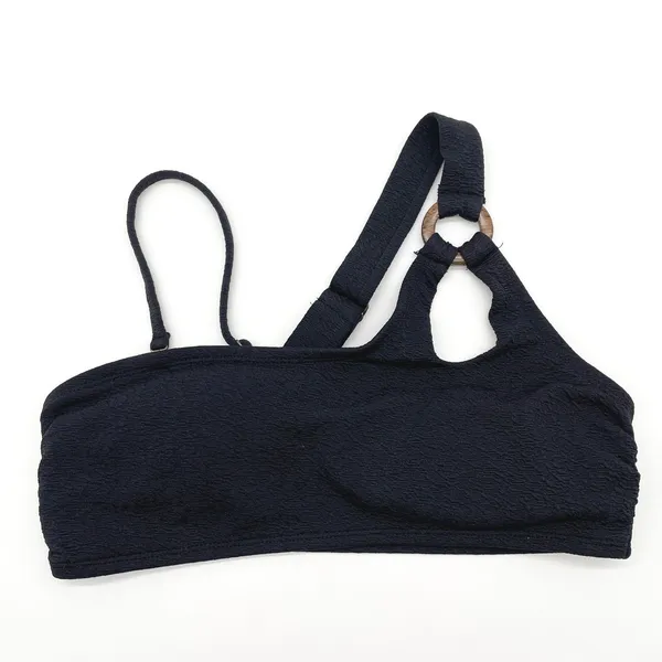 Time and Tru Bikini Top Women Small One Shoulder O-Ring Minimal Swim‎ Indie - Image 4