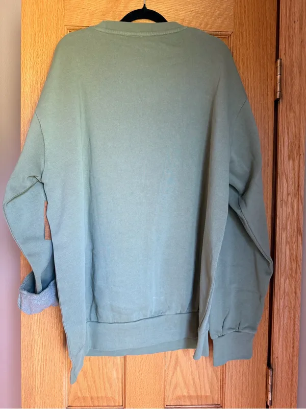 Southern Bliss Co His Incredible Gift Crewneck Sweatshirt Olive Green Large - Image 5