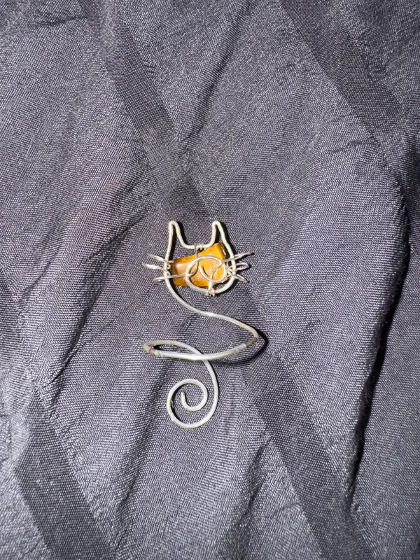 Handmade Cat Ring - Image 3