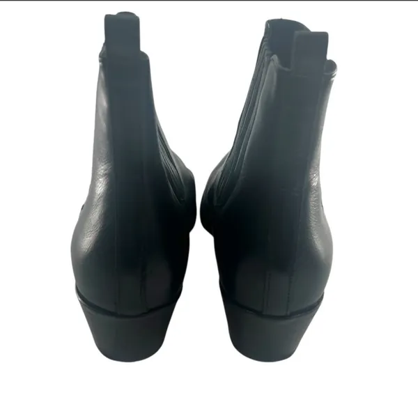 J. Crew black Chelsea boots leather sz‎ 7 - Image 3