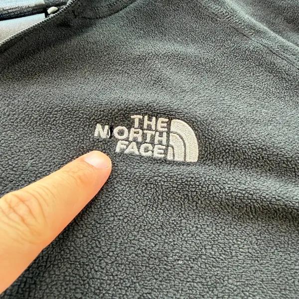 The North Face Womens Black TKA 100 Polartec Quarter Zip Fleece Pullover Size M - Image 4