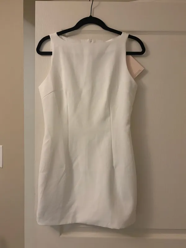 White Mini Dress - Image 2