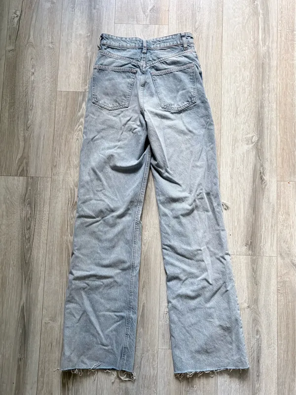 ZARA Straight Leg Denim Jeans - Image 5