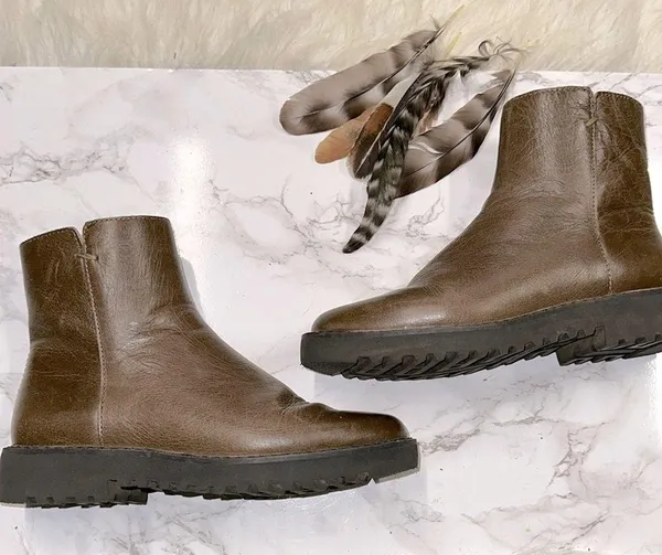 Franco Sarto 5M Cassie brown leather boots - Image 3