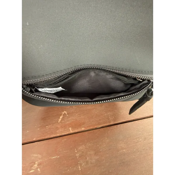 Black Neoprene Fanny Pack Belt Bag Crossbody Sling Bum Bag Sport Casual Unisex - Image 5