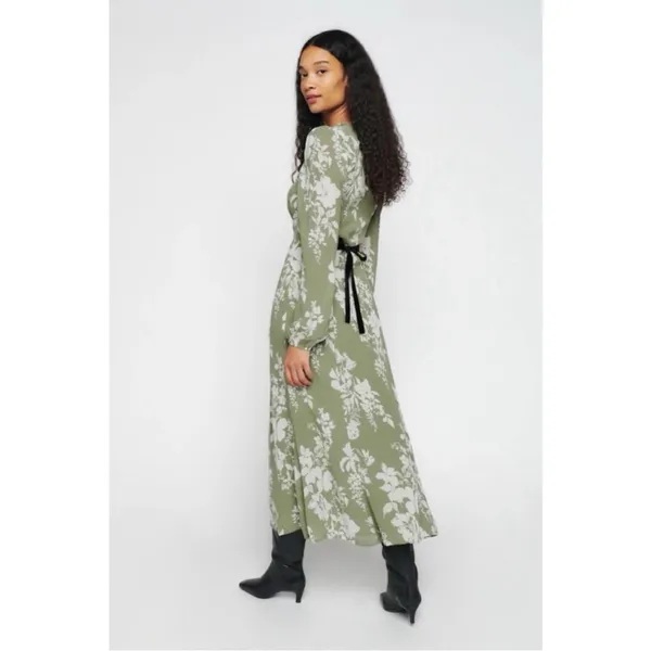Reformation Brogan Dress in‎ Willow floral midi sz 4 - Image 4