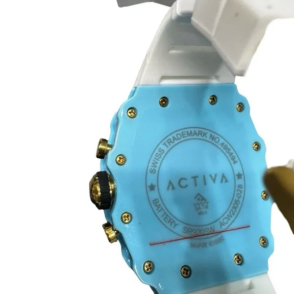 Activa Fury X Invicta Mens Watch Blue White Skeleton ACW2305-016 New - Image 6