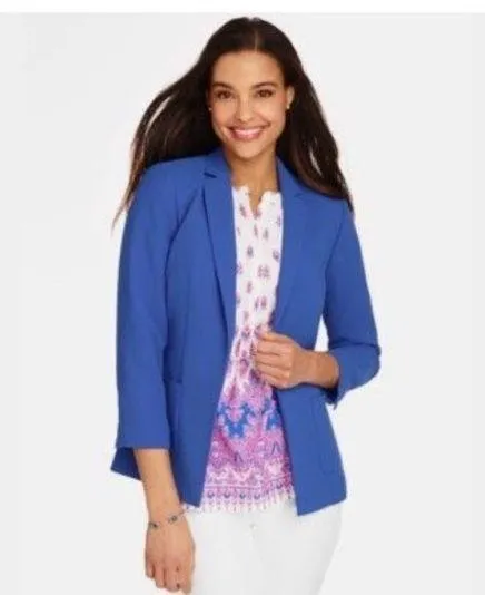 Talbots refined crepe no close blazer - Image 8
