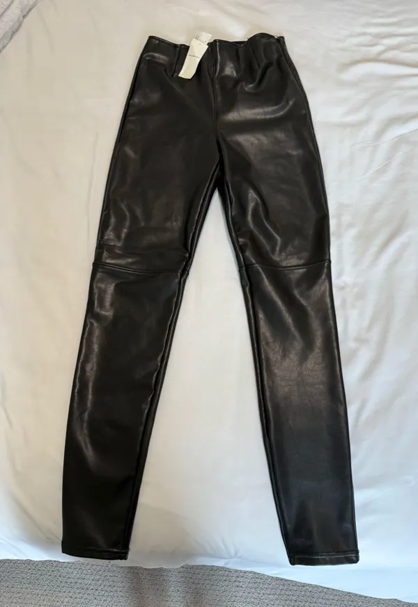 Nwt Abercrombie & Fitch Vegan Leather Pants - Image 2