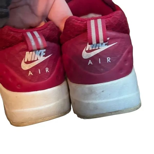 Nike Air Sneakers Women's Size 6.5 Magenta Pink White Tennis Shoes Athletic - Image 9