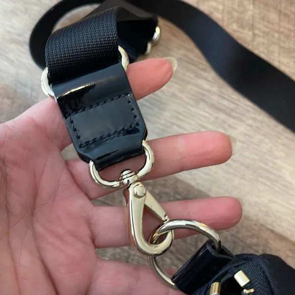 Kate Spade Nylon Fanny Waist‎ Belt Back Crossbody Small Black - Image 4