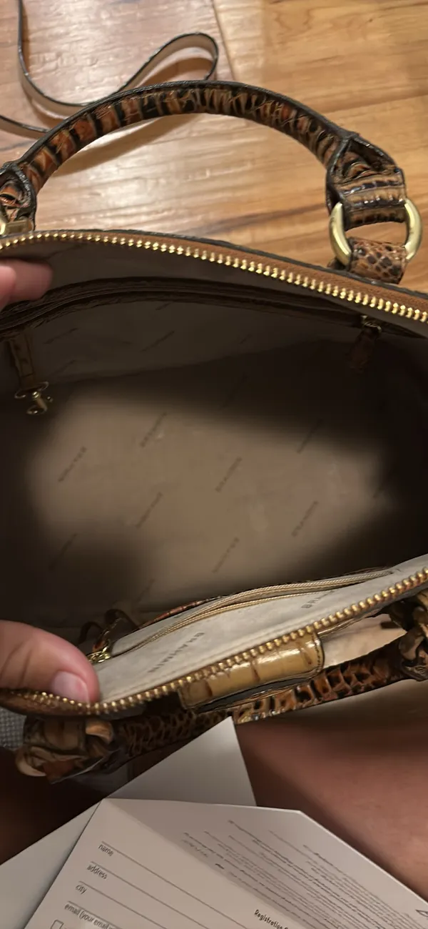 Brahmin Leather Bag - Image 3
