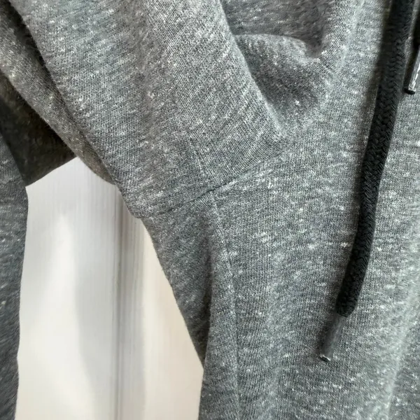 PINK Victoria's Secret gray pull‎ on fleece lined pocket jogger sweatpants large - Image 3