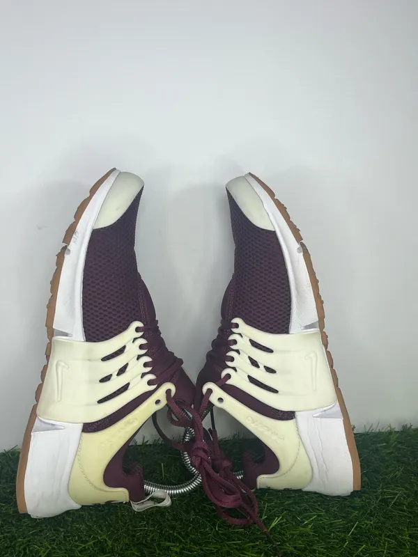 Nike Air Presto Burgundy Cream Women’s Size 8 (454440-998) Running Shoes - Image 6