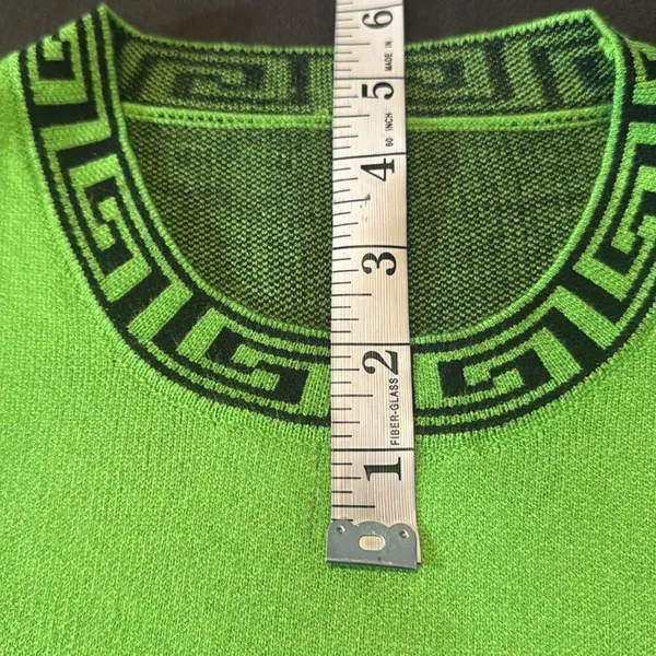 Women’s Casual Short Green Sleeveless Dress Flared Pleated Skirt Size L *READ - Image 11