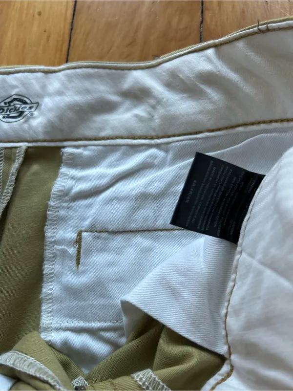 NWT Dickies Wide Leg Cropped Cargo Pants 4 - Image 8