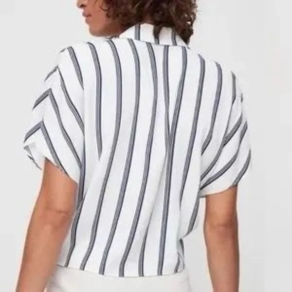 ✨Aritzia Wilfred Free The Tie Front Sz Xs Blouse✨ - Image 5