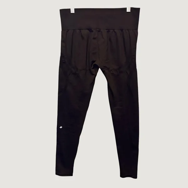 1912 | NWT Halara High Waisted Seamless Compression Full Length Leggings Black L - Image 2
