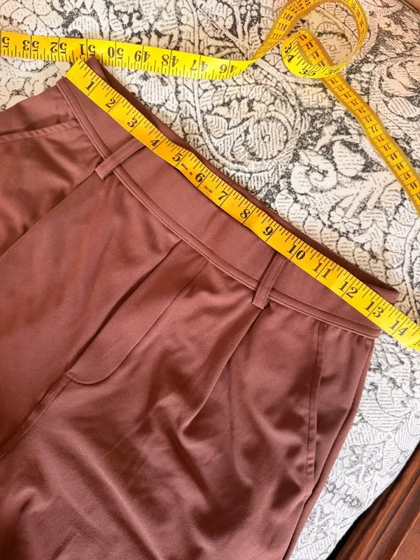Halara Small Flex™ DayStretch High Waisted Work Flare Pants - Red Mahogany Small - Image 9