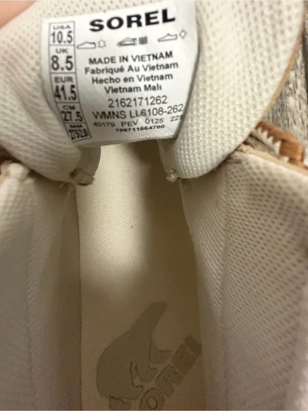 Sorel Women's Tan and White Waterproof Platform Ankle Boot Size 10.5 - Image 15