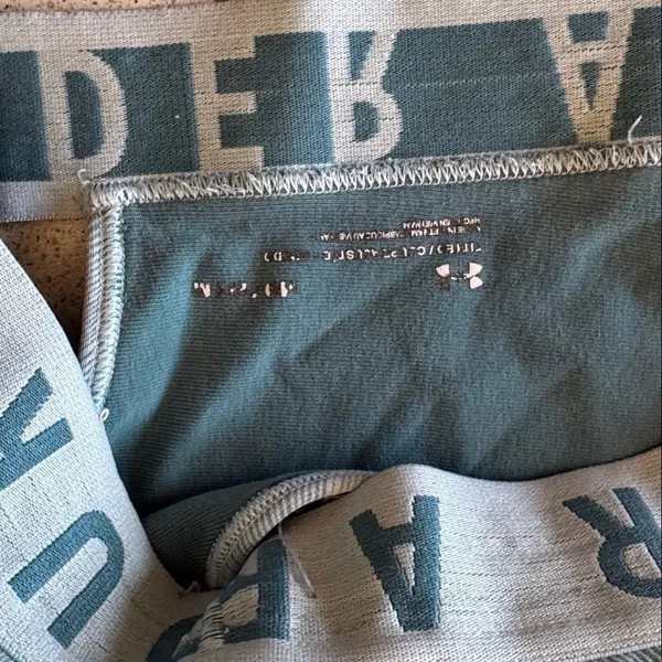 Under Armour Light Blue Sports Bra - Image 5