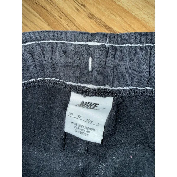 Nike Women's XS Sportswear Swoosh‎ Easy Fleece Jogger Pants Black - Image 3