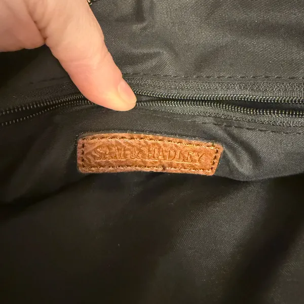 Brown Suede Shoulder Bag - Image 5