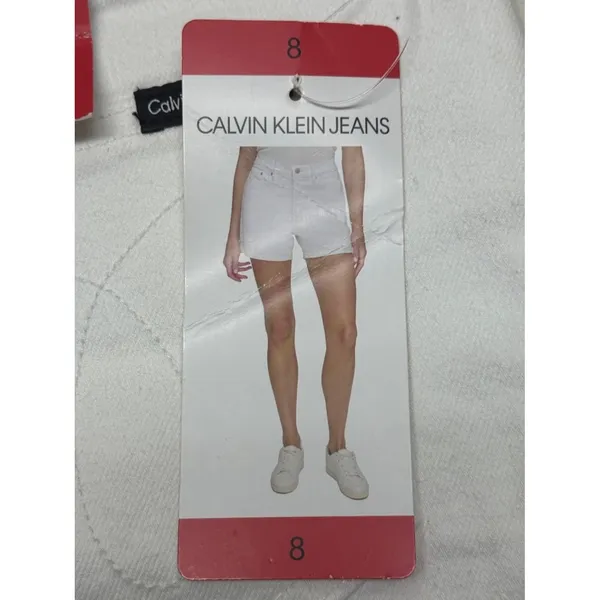 Calvin Klein Jeans Ladies' 5-Pocket Denim Short(NWT - Image 7