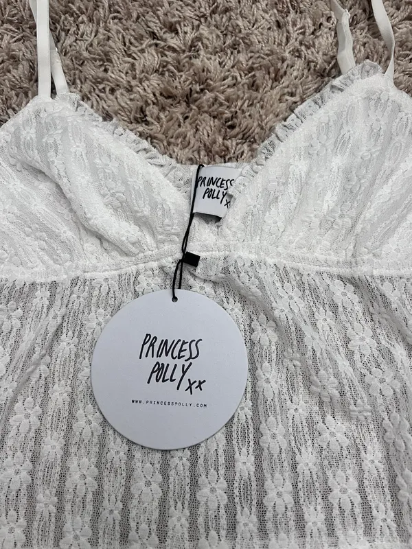 Princess Polly New Kyndra White Place Top - Image 6
