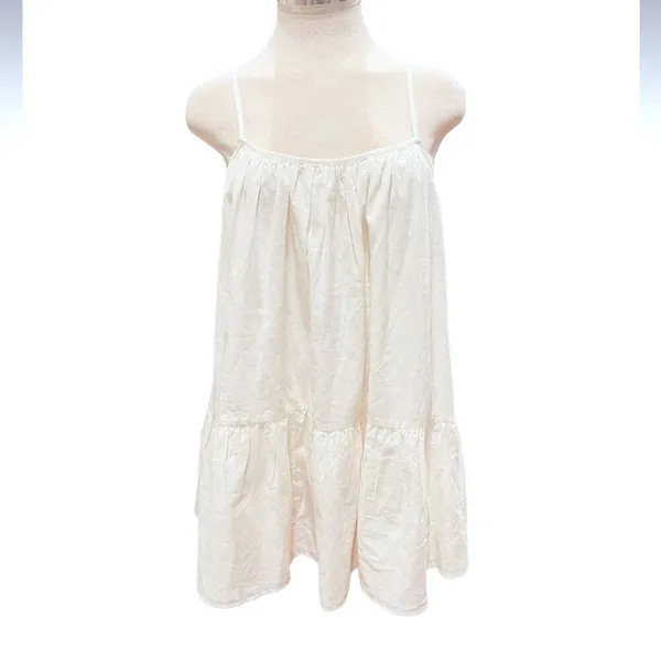 Lovers & Friends LOKI MINI DRESS Ivory Size Small - Image 2