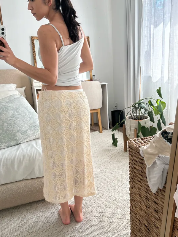 Beach skirt Yellow - Image 3