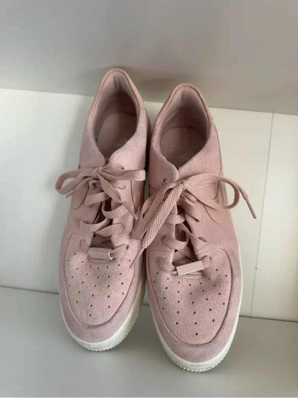 Pink Nike Air Force 1 Sneakers - Image 5