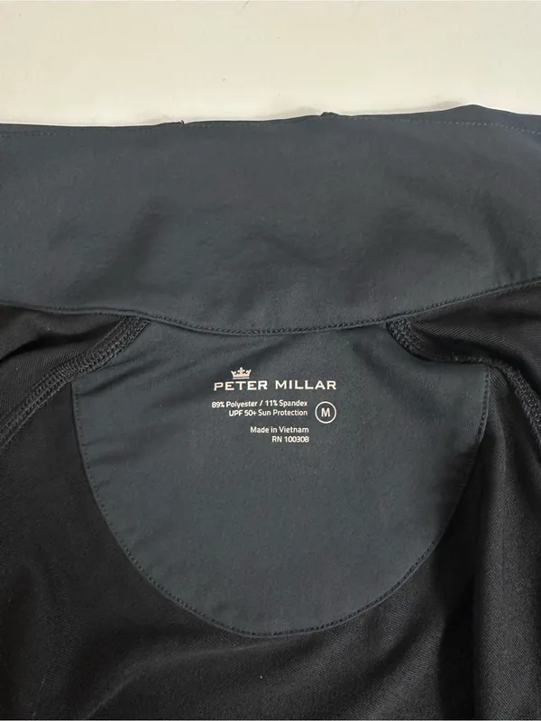 Peter Millar Moisture Wicking Athletic Jacket UPF 50 Sun Protection Size Medium - Image 7