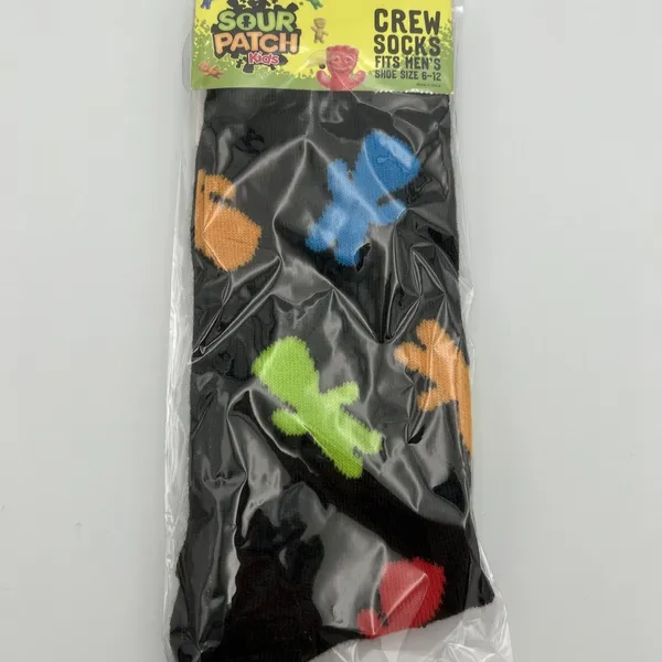 Novelty Crew Socks Candy Favorites Size 6/7-12 Candy 4 Pairs Fun Colorful New - Image 6