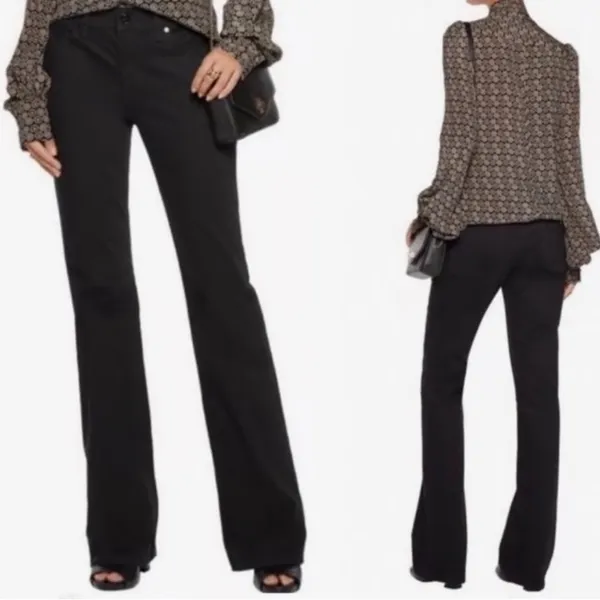 Tory Burch Classic Tory Boot Jean Black Size 27 - Image 2