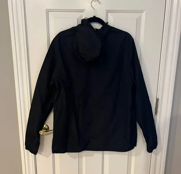 Delta Sigma Pi Windbreaker Black Size M - Image 3